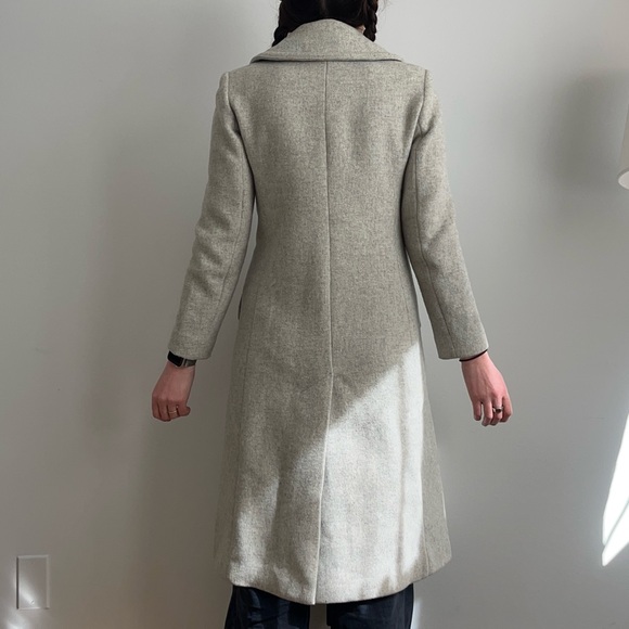 Club Monaco Daylina Wool Trench Coat - Perfect for Early Spring - Size Small - Picture 2 of 16